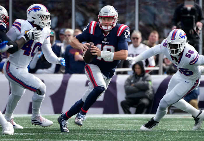 New England Patriots QB Mac Jones